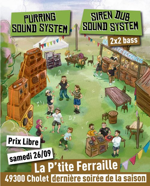 Purring Sound System meets Siren Dub Sound System 