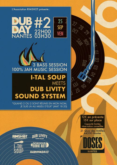 Dub Day #2 // I-Tal Soup & Dub Livity Sound System 
