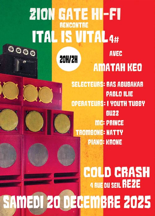 Zion Gate HiFi Meets Ital Is Vital #4