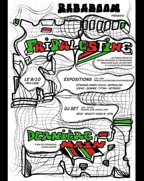 FRIPALESTINE 🇵🇸  by Rabob00m