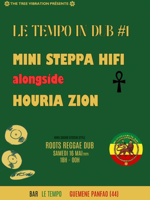 Le Tempo In Dub #1 // Mini Steppa Hifi alongside Houria Zion