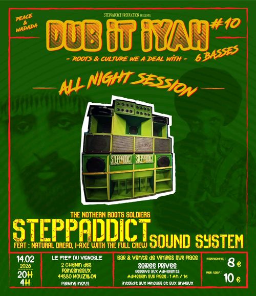 Dub It Iyah #10 // Steppadict All Night Long