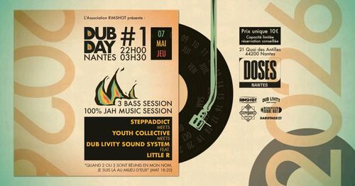 Dub Day #1 // STEPPADDICT meets YOUTH COLLECTIVE meets DUB LIVITY SOUND SYSTEM feat. LITTLE R