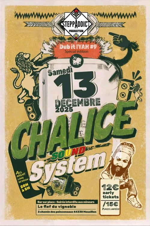 Dub It IYAH #9 // Chalice Sound System 