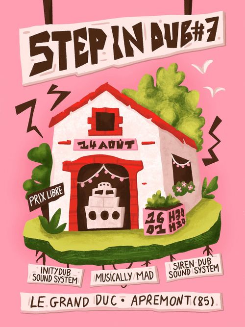 Step In Dub #7 // Inity Sound System, Siren Dub Sound System & more