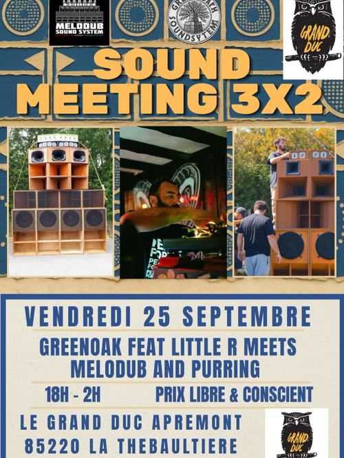 Sound Meeting 3x2 // Green Oak & Melodub