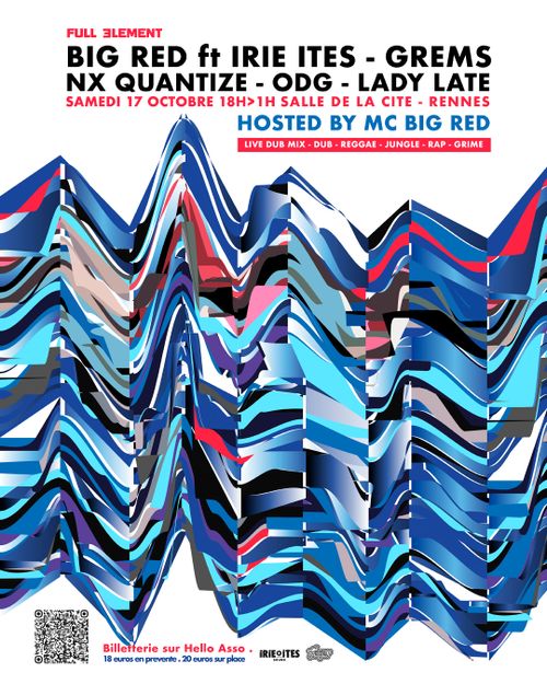 BIG RED & IRIE ITES LIVE DUB MIX / GREMS & NX QUANTIZE / ODG / LADY LATE