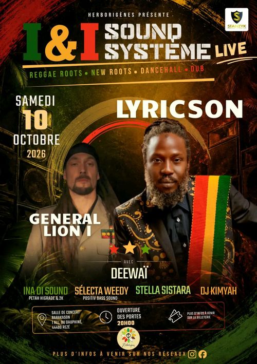 Ina Di Sound // Lyricson, General Lion I, Deewaï