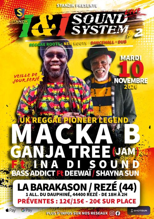 I&I Sound System Live #2 // Macka B and more