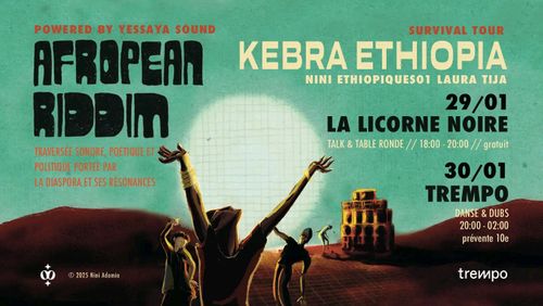 Afropean Riddim // Kebra Ethiopia 🇿🇦 // Yessaya Sound System