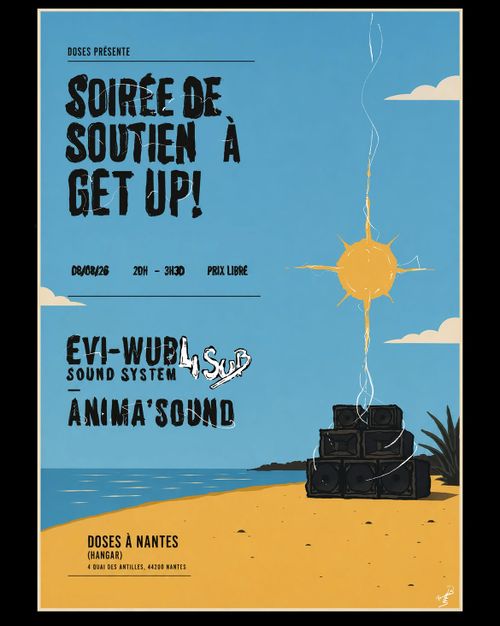 Soirée de Soutien Dub Camp // Evi-Wub Sound System