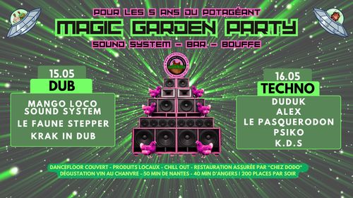 Magic Garden Party // 5ans du Potageant